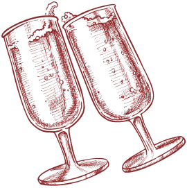 Verres qui trinquent