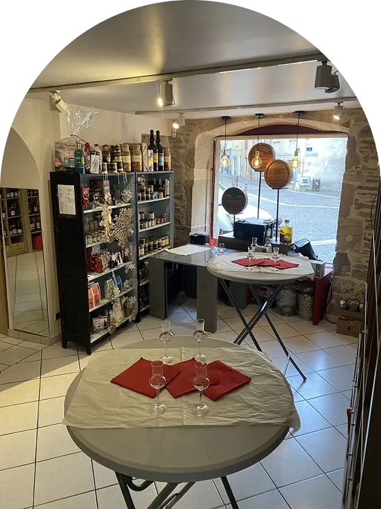 Intérieur du Cellier